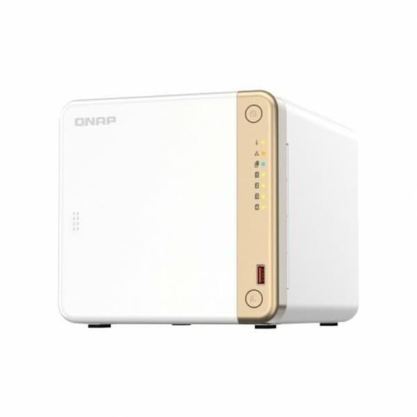 Nätverkslagring NAS - Qnap - TS-462-4G - Vit - Gigabit Ethernet - 2 års garanti