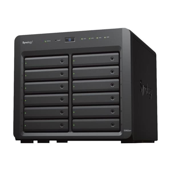 - Synology - Synology Disk Station DS3622XS+ - NAS-server Svart