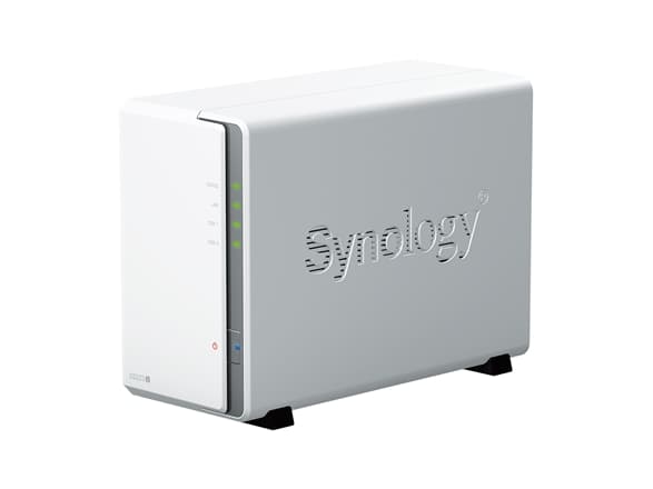 Synology Disk Station DS223J - NAS-server - iSCSI støtte Hvit
