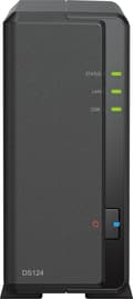 Miniatyrbild 6 av 7: Synology DiskStation DS124, NAS, Desktop, Realtek, RTD1619B, Svart