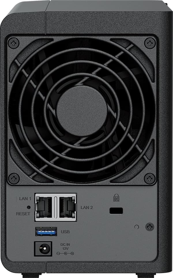 Synology DiskStation DS224+, NAS, pöytäkone, Intel® Celeron®, J4125, musta