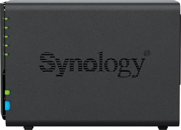 Synology DiskStation DS224+, NAS, pöytäkone, Intel® Celeron®, J4125, musta