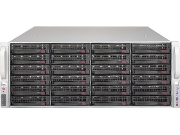 Supermicro CSE-846BE1C-R609JBOD, 27.2kg, Räkki (4U), musta