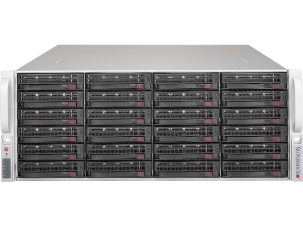 Supermicro CSE-846BE1C-R609JBOD, 27,2 kg, Rack (4U), Sort
