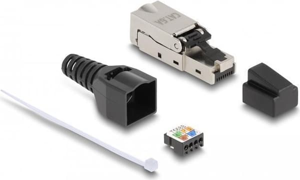 Delock - Keystone Jack - CAT 6a - RJ-45, LSA