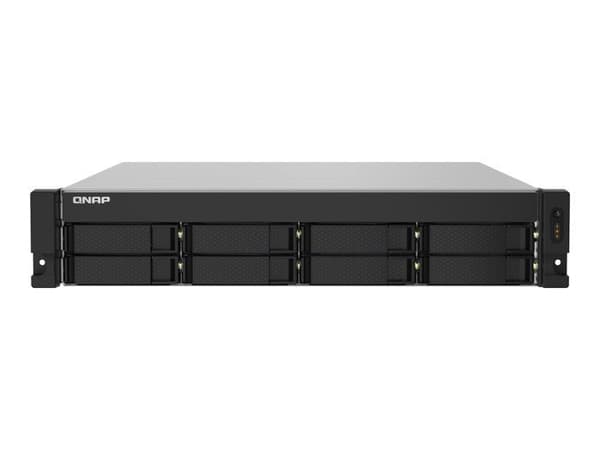 Lagringsserver (NAS) - QNAP - TS-832PX-4G - fyrkärnig 1,7 GHz - 2 portar 10GbE SFP+ och 2,5GbE RJ45