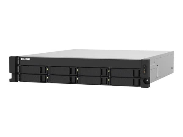 Lagringsserver (NAS) - QNAP - TS-832PX-4G - fyrkärnig 1,7 GHz - 2 portar 10GbE SFP+ och 2,5GbE RJ45