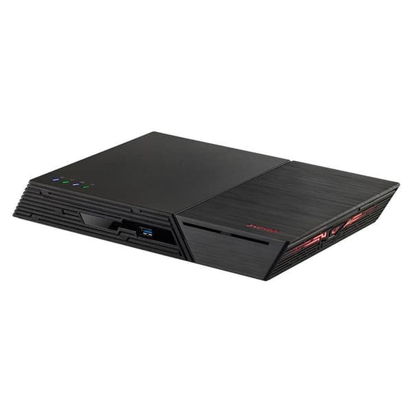 ASUSTOR FLASHSTOR 6 FS6706T - 6-BAY, 4-CORE 2 ALL-SSD NAS-SERVER Svart