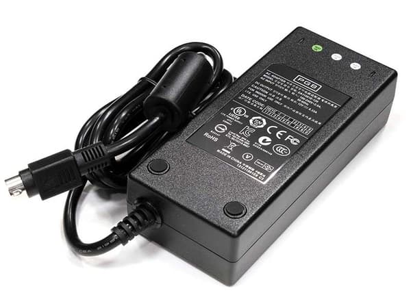 Synology síťový adaptér 100W-4pin (12V/8,33 A pro 4 diskové servery) Svart