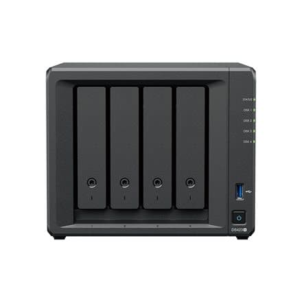 Synology | Tower NAS | DS423+ | Intel Celeron | J4125 | Processor frequency 2.7 GHz | 2 GB | DDR4 Sort
