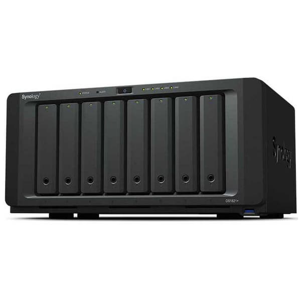 Synology Nas Ds1821 8 Vik Svart