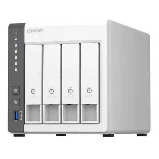 Qnap Nas Ts-433 4gb Silver Vit