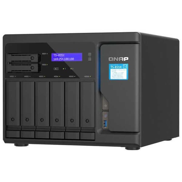 Qnap Nas Ts-855x-8g Sort