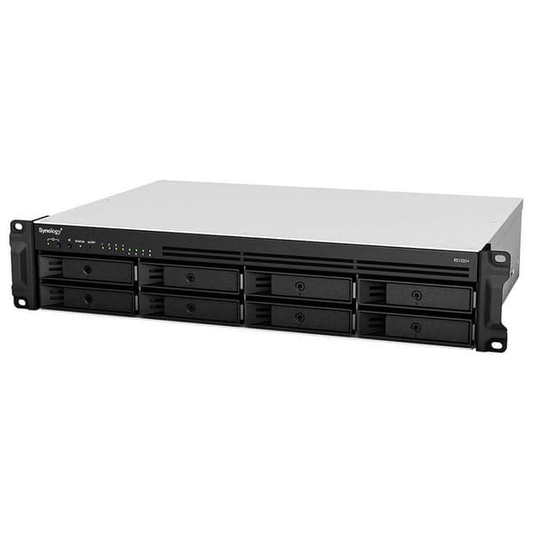 Synology Nas Rs1221 Plus 8 Bugter Sort Sort