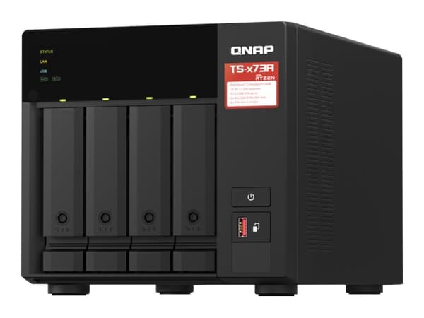 QNAP TS-473A - NAS-server - HDD 4 - iSCSI support