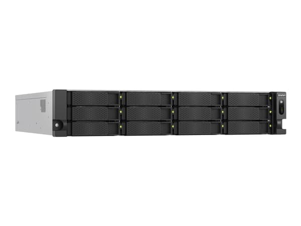 QNAP TS-873A, NAS, Tower, Ryzen Embedded, V1500B, 30,72 TB, Sort