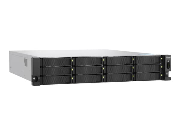 QNAP TS-873A, NAS, Tower, Ryzen Embedded, V1500B, 30,72 TB, Sort