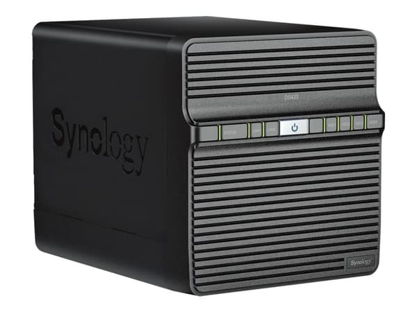 Serveris SYNOLOGY DS423 4 skyriu NAS Realtek RTD1619B 4 branduoliu 1,7 GHz disko stotis