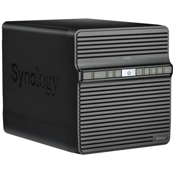 NAS-server - SYNOLOGY - DS423 - 4 fack - 2GB RAM Svart