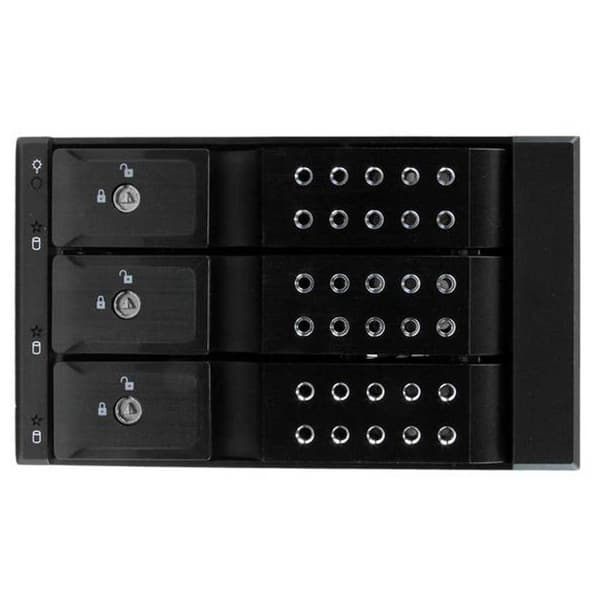 Startech Mobil Rack 3.5´´ Sata 3 Bugter Sort