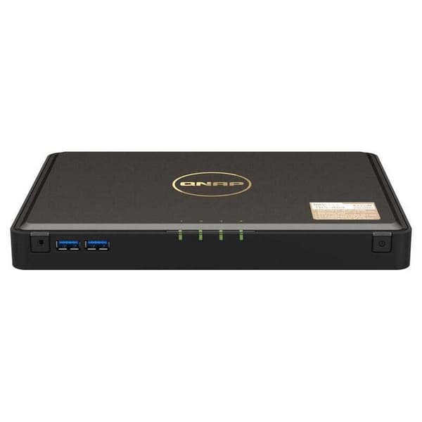 Qnap Sas Storage System Tbs-464-8gb M.2 Silver Svart
