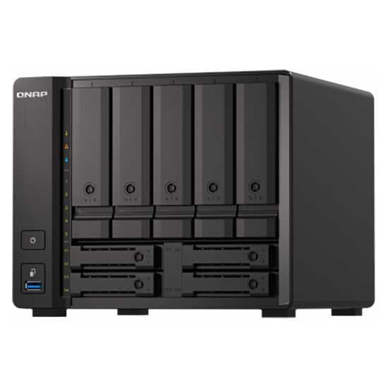 Qnap Nas High End Ts-h973ax-32g Grå Svart