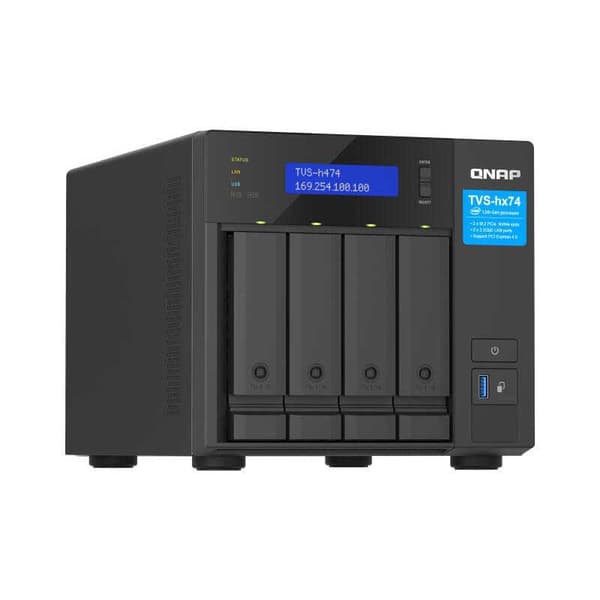 Qnap Nas Tvs-h474-pt-8g Grå