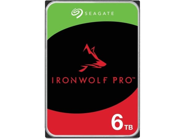 Seagate IronWolf Pro ST6000NT001 4 PACK, 6 TB, 7200 RPM, 256 MB, 3.5", Serial ATA III