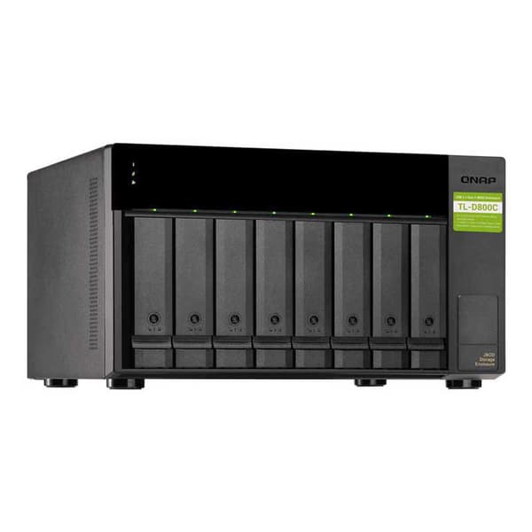 Qnap Nas Tl-d800c Sort