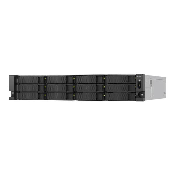 QNAP TS-h1277AXU-RP-R7-32G Ser Svart