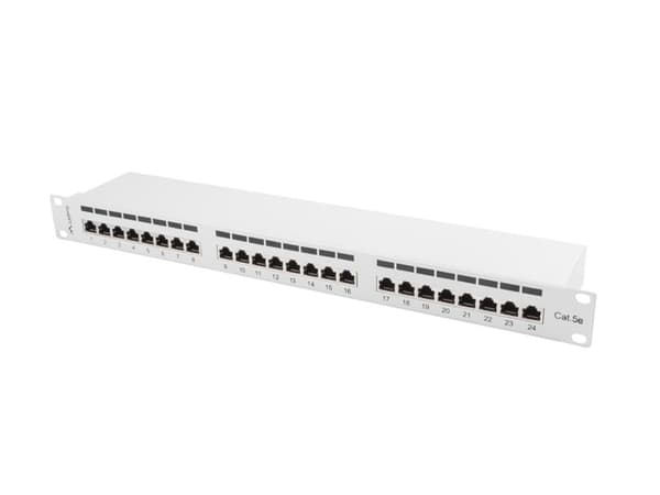 Lanberg PPS5-1024-S patch panel 1U Harmaa