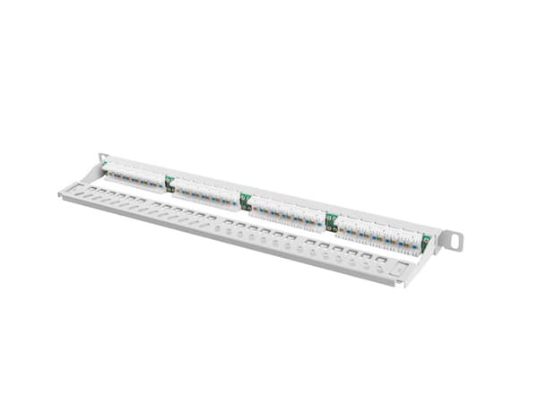 LANBERG PPU5-0024-S Patch Panel 24 port 0.5U cat. 5e grey