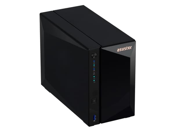 Asustor DRIVESTOR 2 Pro Gen2 AS3302T v2, NAS, Realtek, RTD1619B, Svart