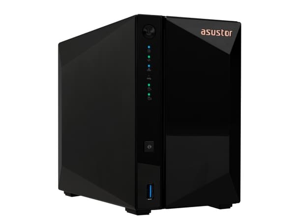 Asustor DRIVESTOR 2 Pro Gen2 AS3302T v2, NAS, Realtek, RTD1619B, Svart