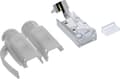 Miniatyrbillede 1 af 6: InLine® crimpprop Cat.6A RJ45 skærmet, 3-delt med knækbeskyttelse og gevindhjælp