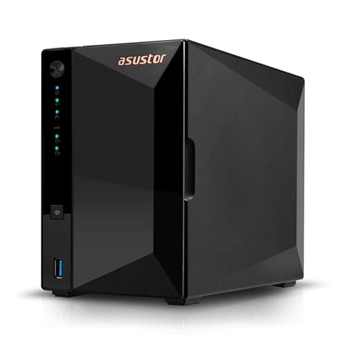 Asustor Drivestor 2 Pro Gen2 AS3302T v2 2-Bay (90-AS3302TE0-MB30) Svart