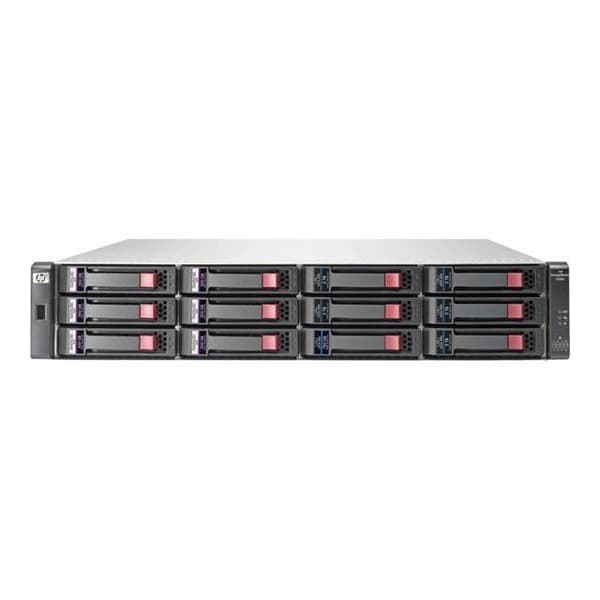 HP StorageWorks P2000 LFF lagringshölje - HP-märke - Modell AP843A - 12 expansionsfack - SAS 6 Gb/s- REFURBISHED