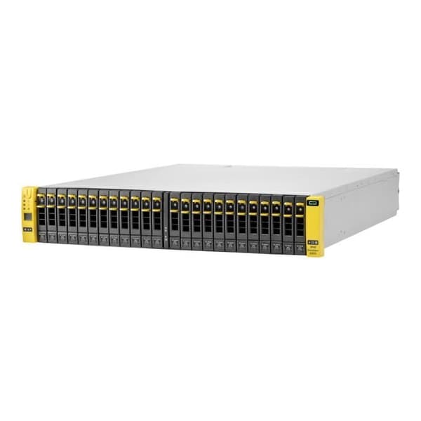 HPE 3PAR StoreServ 8200 2-nodslagringsbas - Diskarray - 24 fack (SAS) - 16 Gb Fiber Channel (extern) - rackmonterbar- REFURBISHED