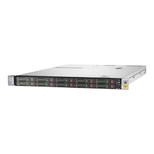 HPE StoreVirtual 4335 Hybrid Storage - Diskarray - 7,5 TB - 10 fack (SAS-2) - HDD 900 GB x 7 + SSD 400 GB x 3- USED Svart