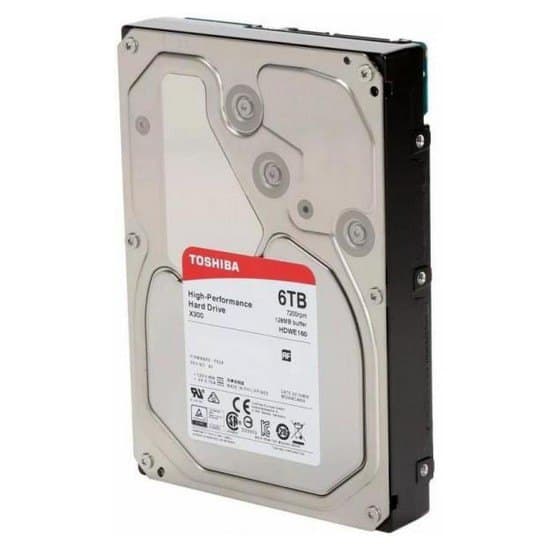 Toshiba Sas Harddisk X300 6tb Søvfarvet