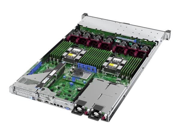 HPE ProLiant DL360 Gen10 Network Choice - Server - rackmonterbar 1U - toveis - 1 x Xeon Silver 4215R / inntil 4 GHz - RAM 32 GB - SATA/SAS - hot-swap