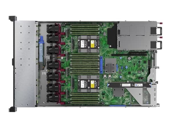 HPE ProLiant DL360 Gen10 Network Choice - Server - rackmonterbar 1U - toveis - 1 x Xeon Silver 4215R / inntil 4 GHz - RAM 32 GB - SATA/SAS - hot-swap