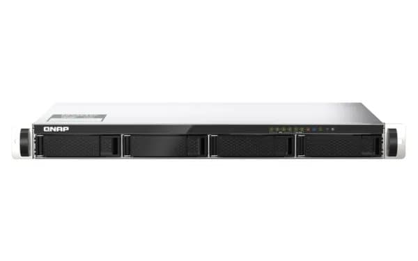 QNAP TS-435XEU, NAS, Rack (1U), Marvell, CN9131, Sort, Grå
