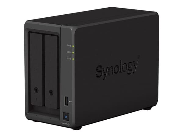 NAS STORAGE TOWER 2BAY NO HDD DS723+ SYNOLOGY Svart