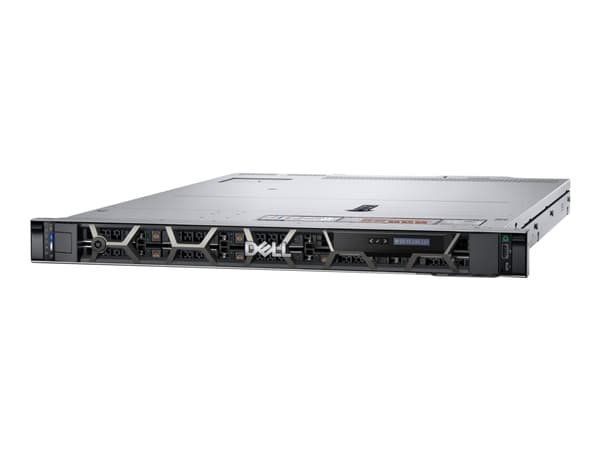 Dell PowerEdge R450 - palvelin - telineasennettava - 1U - 2-tie - 1 x Xeon Silver 4314 / enintään 3,4 GHz - RAM 32 GB - SAS - hot-swap 2,5" -paikka(t
