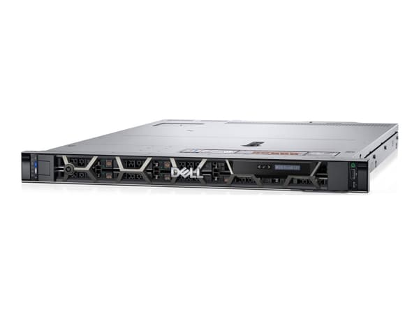 Dell PowerEdge R450 - Server - rackmonterbar 1U - toveis - 1 x Xeon Silver 4310 / inntil 3.3 GHz - RAM 16 GB - HDD 1.2 TB - Matrox G200 - Gigabit Eth