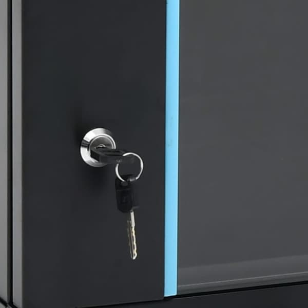Væghængt netværksskab 4U 19" IP20 600x450x285 mm - Netværksskab - Netværksskabe - Home & Living