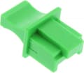 Miniatyrbillede 1 af 3: RJ45 (m) afslutningsdæksel til RJ45 (f) port - pr. stk / stor