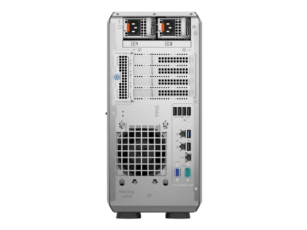 Dell PowerEdge T350 - Server - tower 1-veis - 1 x Xeon E-2334 / inntil 4.8 GHz - RAM 16 GB - SAS - hot-swap 3.5" brønn(er) - HDD 600 GB - Matrox G200