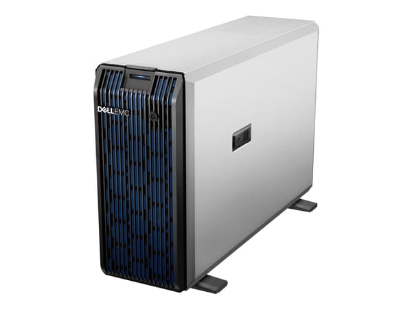 Dell PowerEdge T350 - Server - tower 1-veis - 1 x Xeon E-2334 / inntil 4.8 GHz - RAM 16 GB - SAS - hot-swap 3.5" brønn(er) - HDD 600 GB - Matrox G200